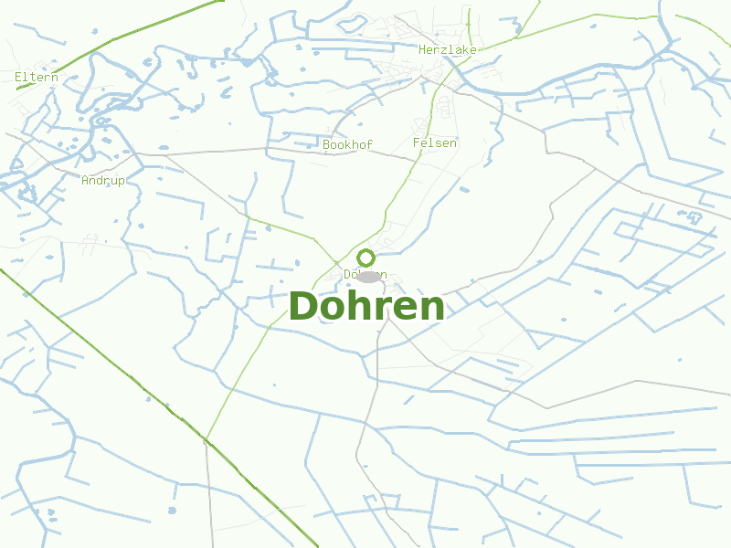 Karte von Dohren