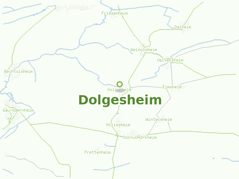 Karte von Dolgesheim