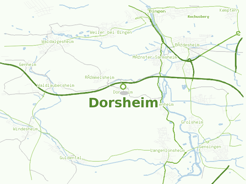 Karte von Dorsheim