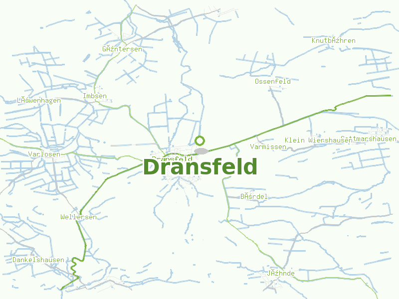 Karte von Dransfeld