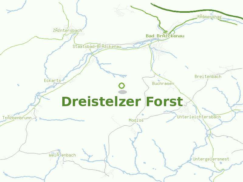 Karte von Dreistelzer Forst