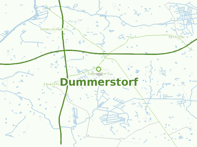 Karte von Dummerstorf