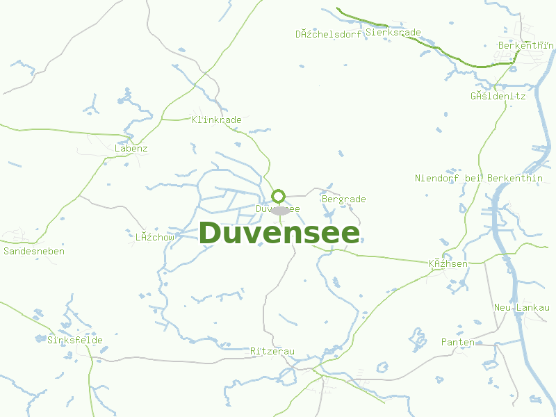 Karte von Duvensee