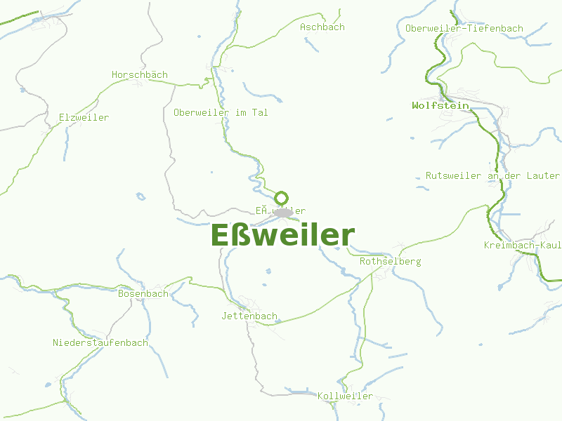 Karte von Eßweiler