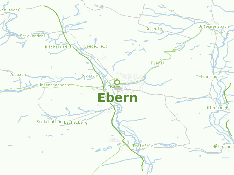 Karte von Ebern