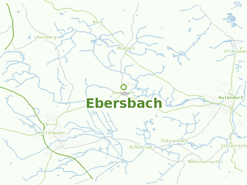 Karte von Ebersbach