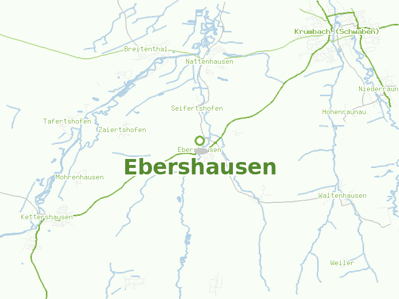 Karte von Ebershausen