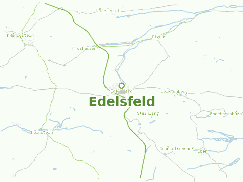 Karte von Edelsfeld
