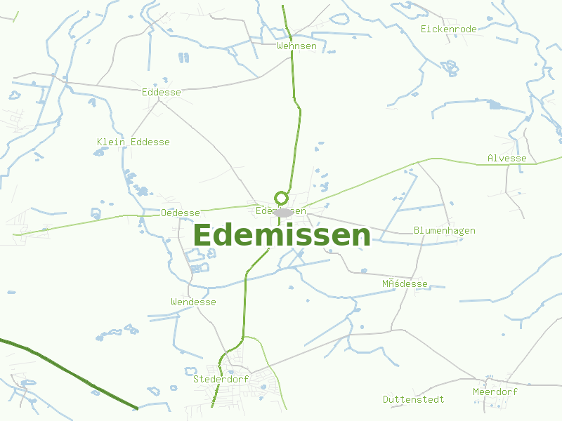Karte von Edemissen
