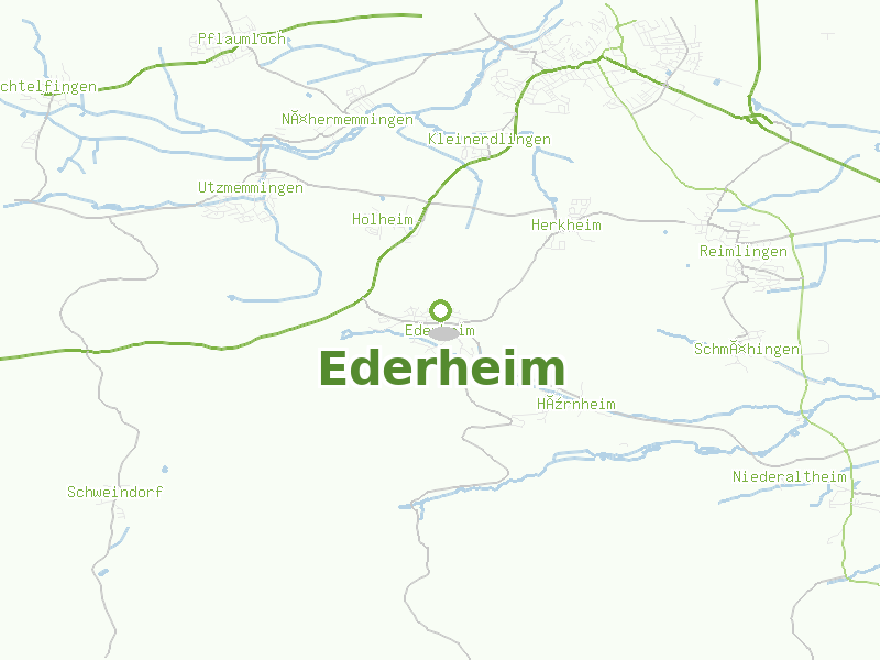 Karte von Ederheim