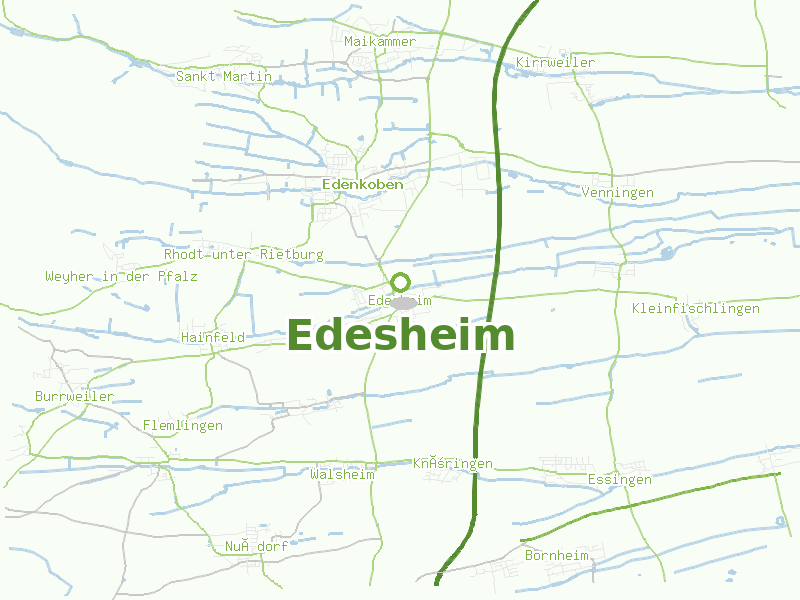 Karte von Edesheim