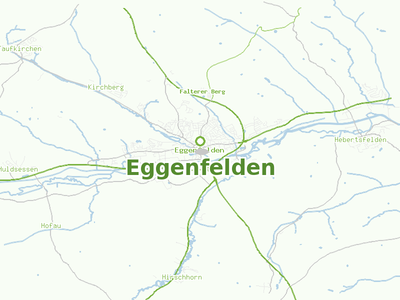 Karte von Eggenfelden