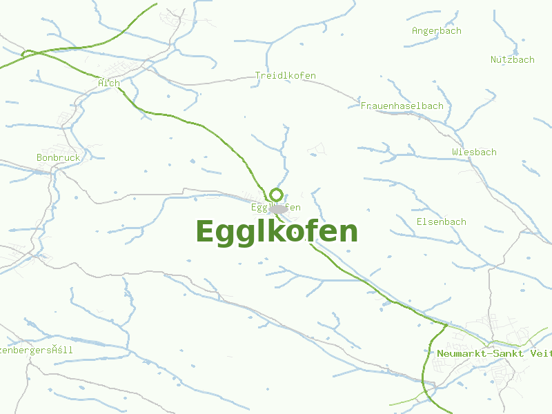 Karte von Egglkofen