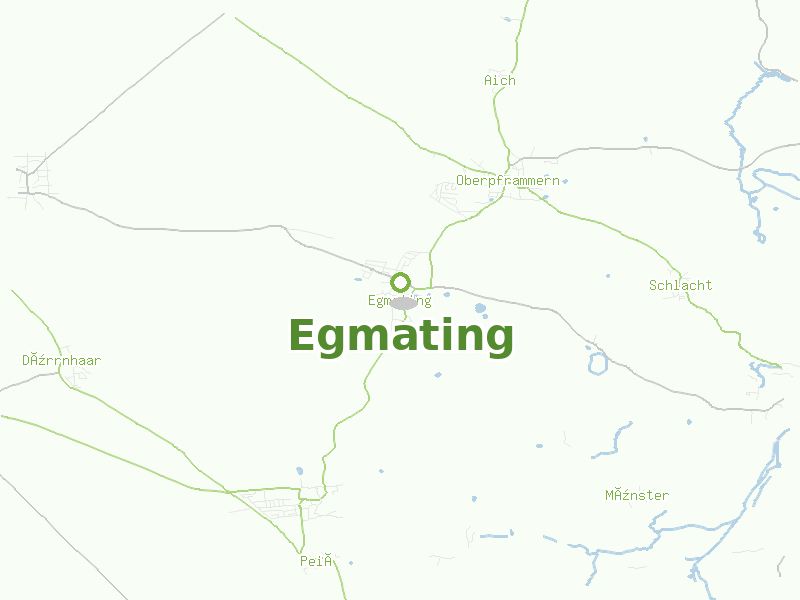 Karte von Egmating