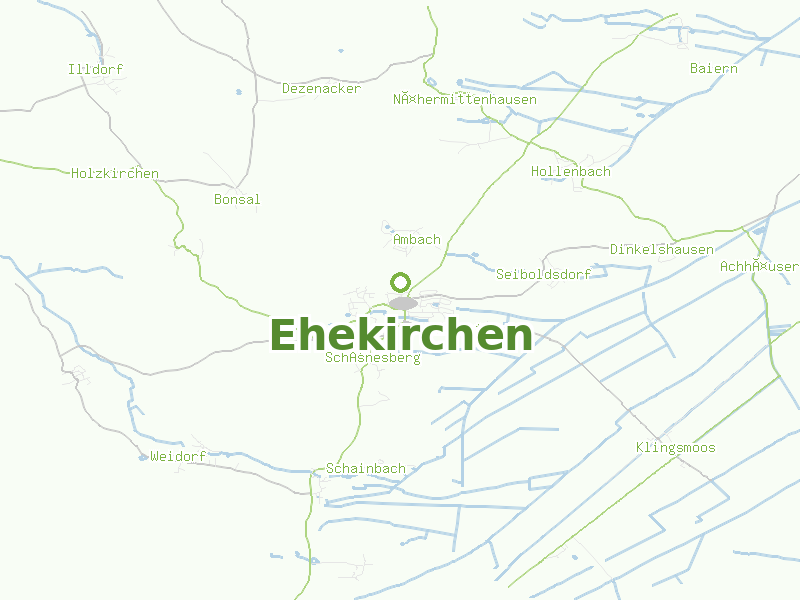 Karte von Ehekirchen