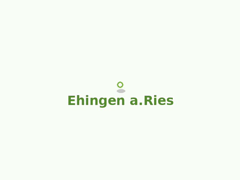 Karte von Ehingen a.Ries