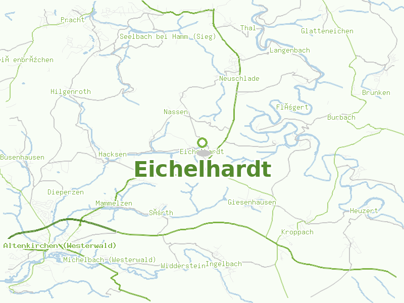 Karte von Eichelhardt