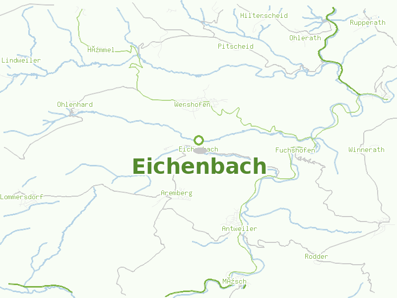 Karte von Eichenbach
