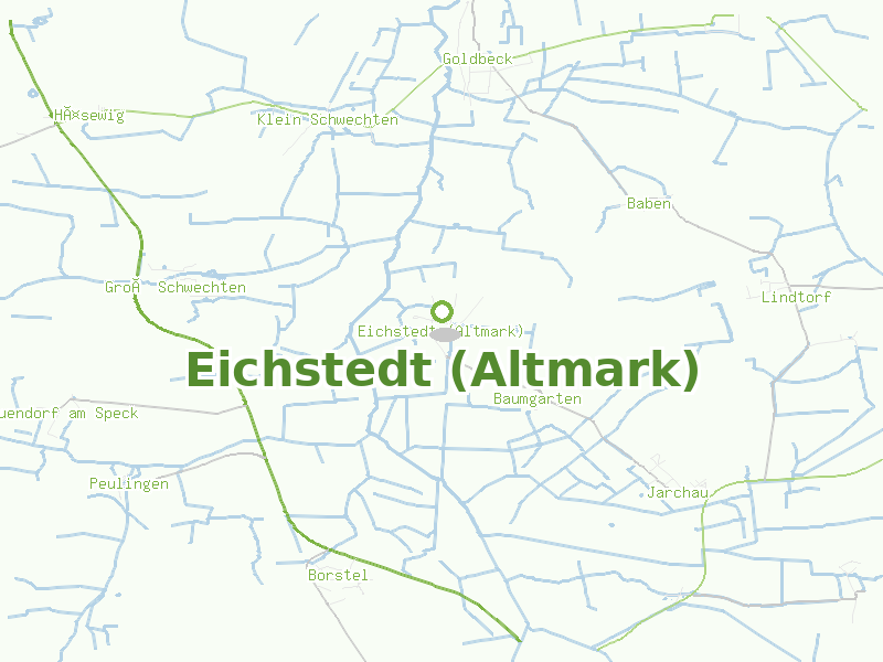 Karte von Eichstedt (Altmark)