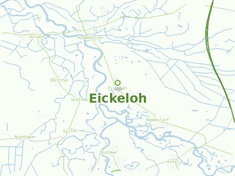 Karte von Eickeloh