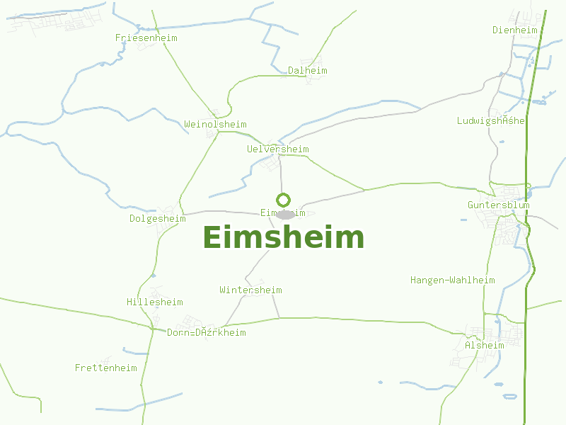 Karte von Eimsheim