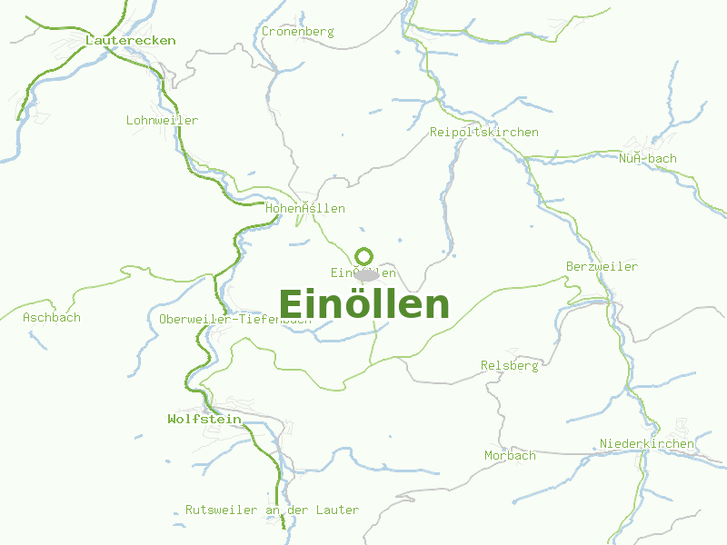 Karte von Einöllen