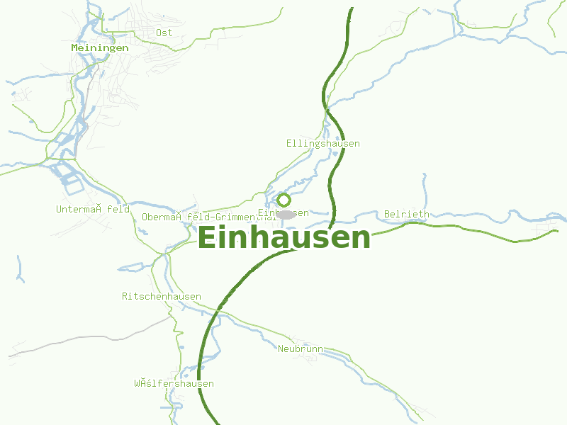 Karte von Einhausen