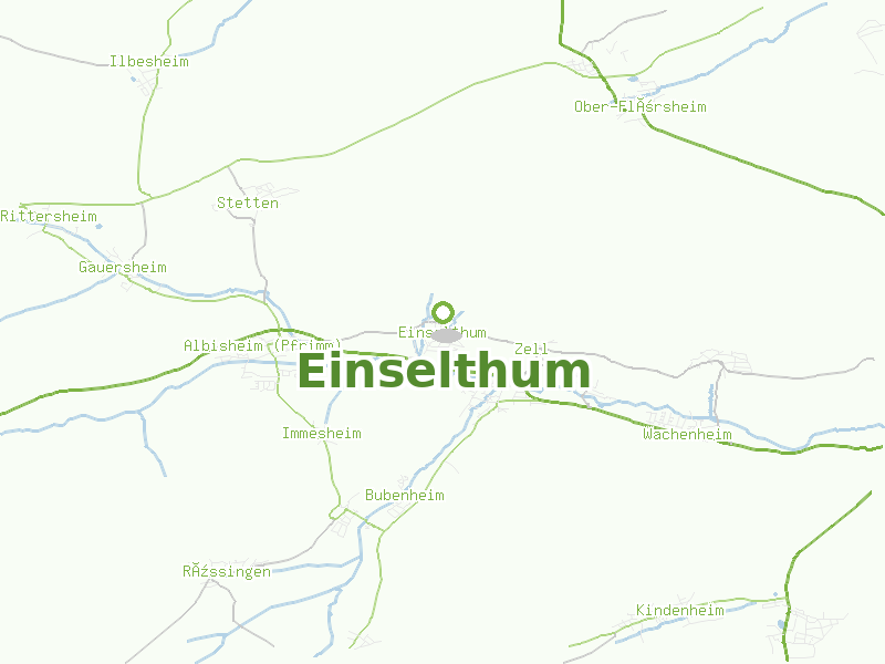 Karte von Einselthum