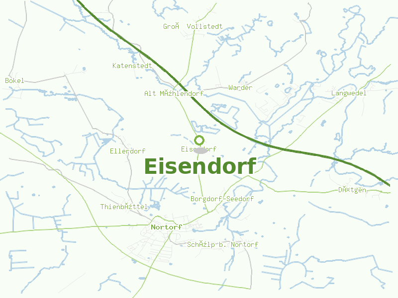 Karte von Eisendorf