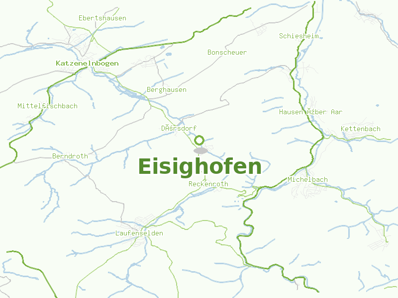 Karte von Eisighofen