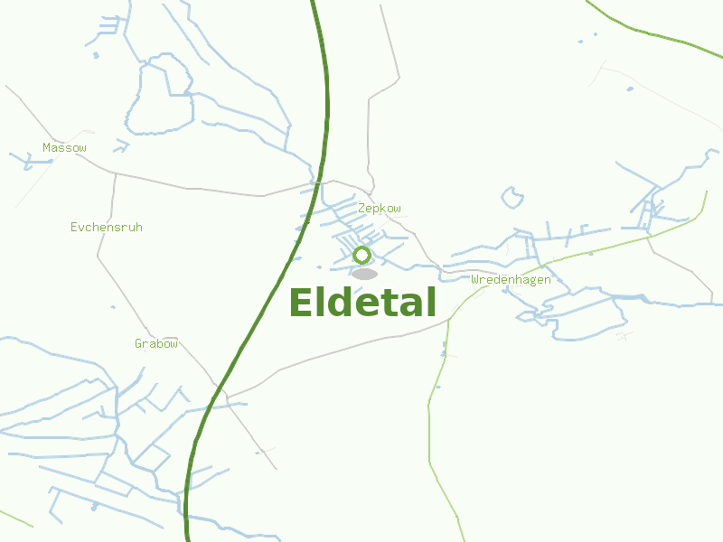 Karte von Eldetal