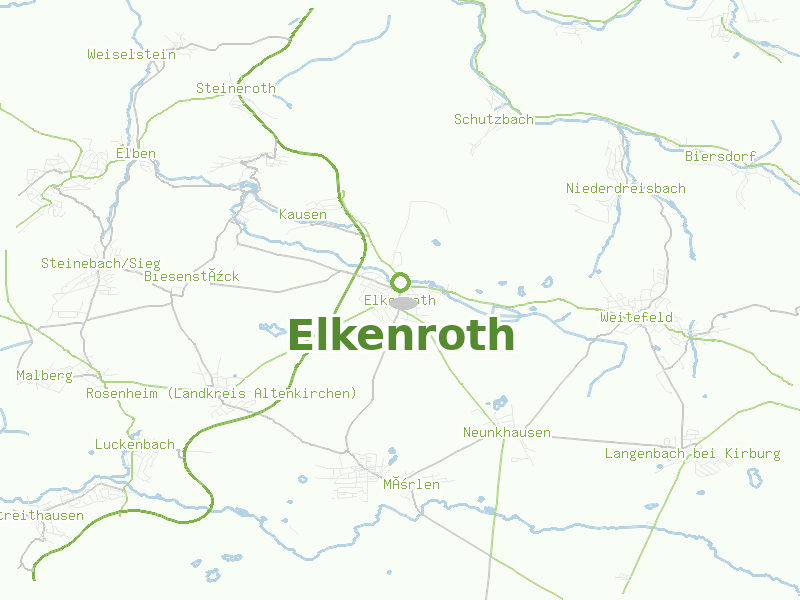 Karte von Elkenroth