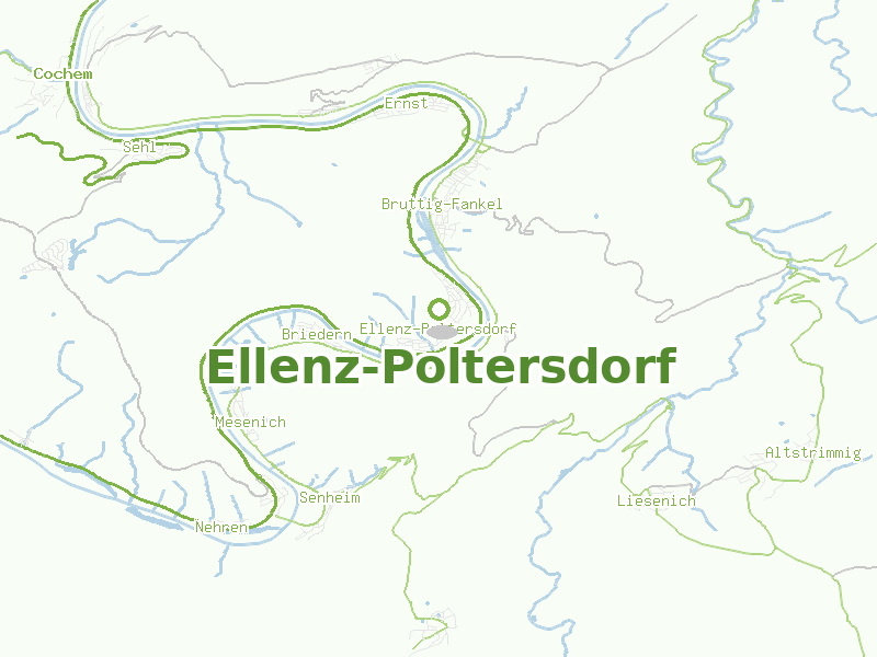 Karte von Ellenz-Poltersdorf