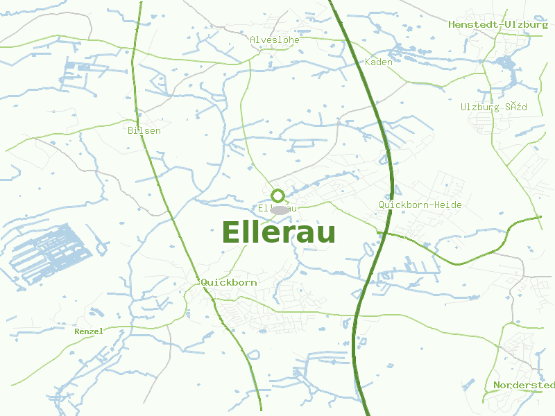 Karte von Ellerau