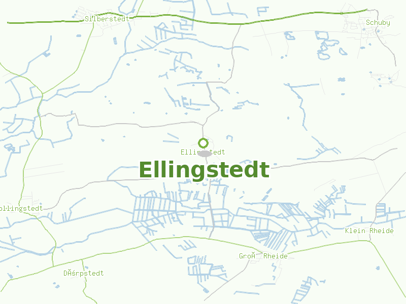 Karte von Ellingstedt