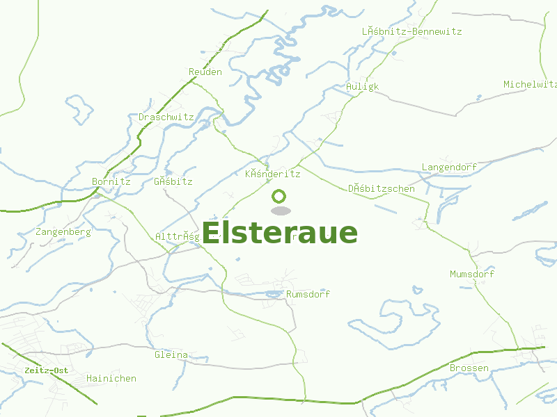 Karte von Elsteraue