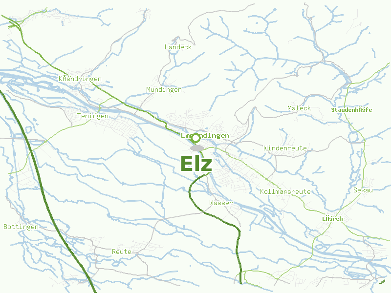 Karte von Elz