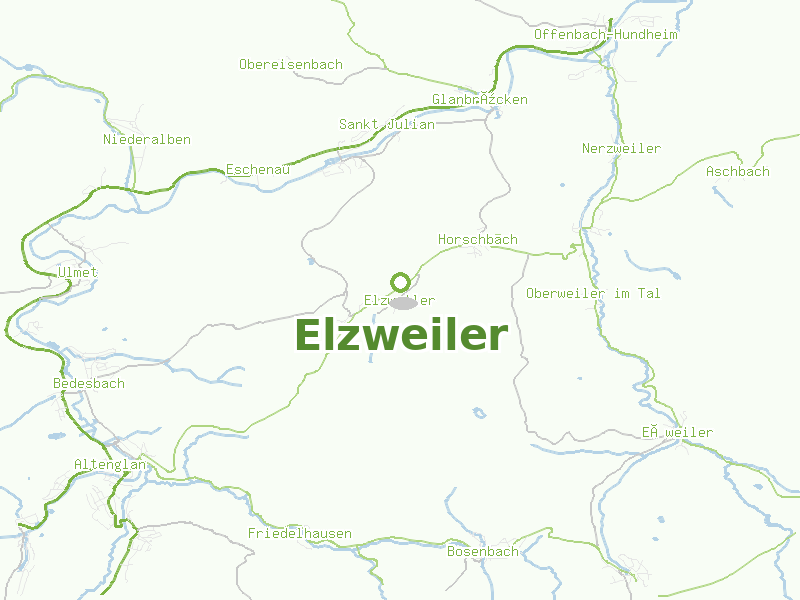 Karte von Elzweiler