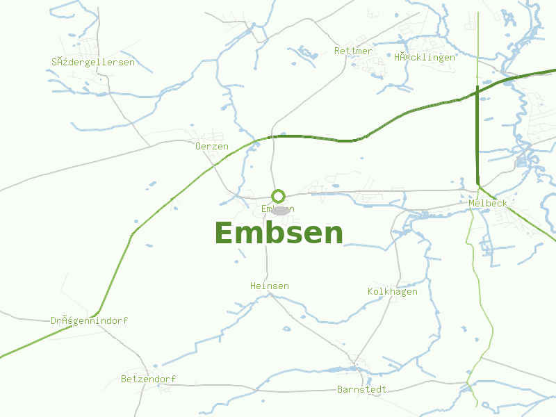 Karte von Embsen