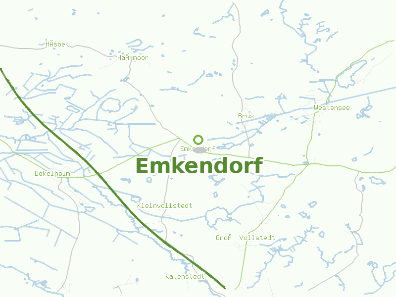 Karte von Emkendorf