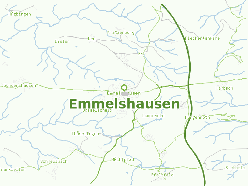 Karte von Emmelshausen