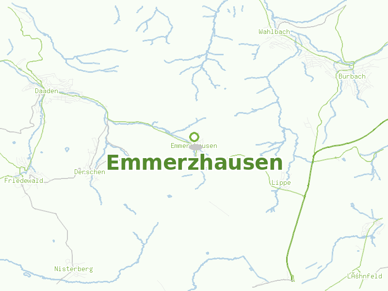 Karte von Emmerzhausen