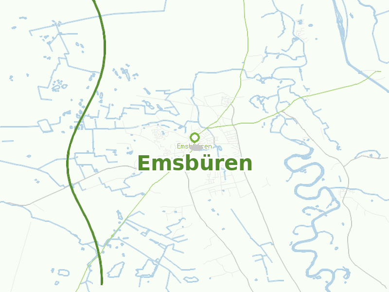 Karte von Emsbüren