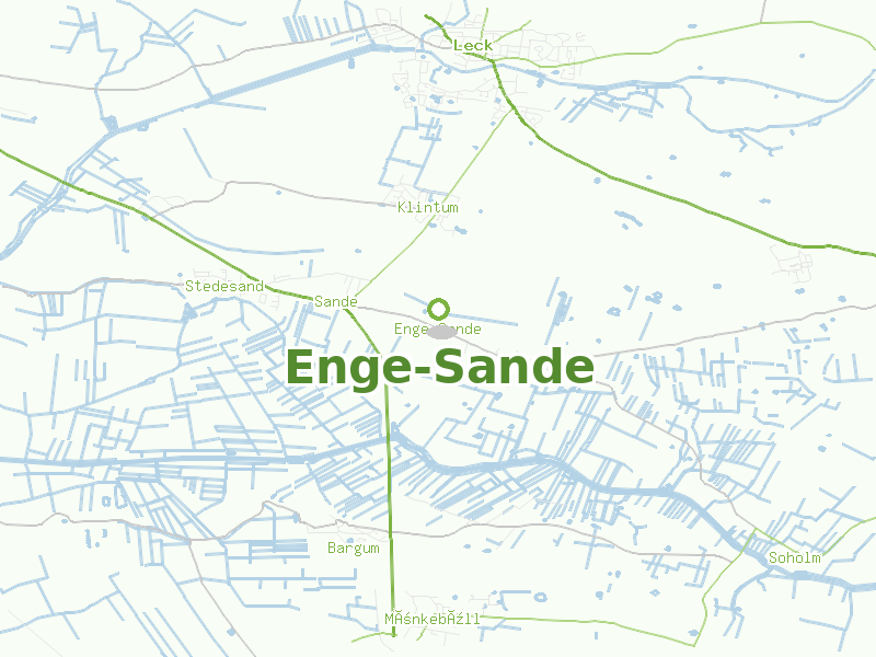 Karte von Enge-Sande
