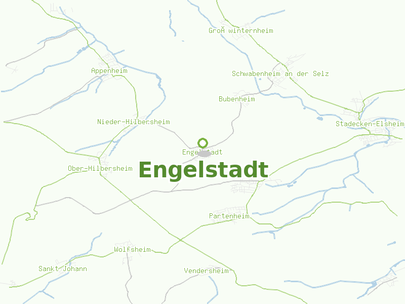 Karte von Engelstadt