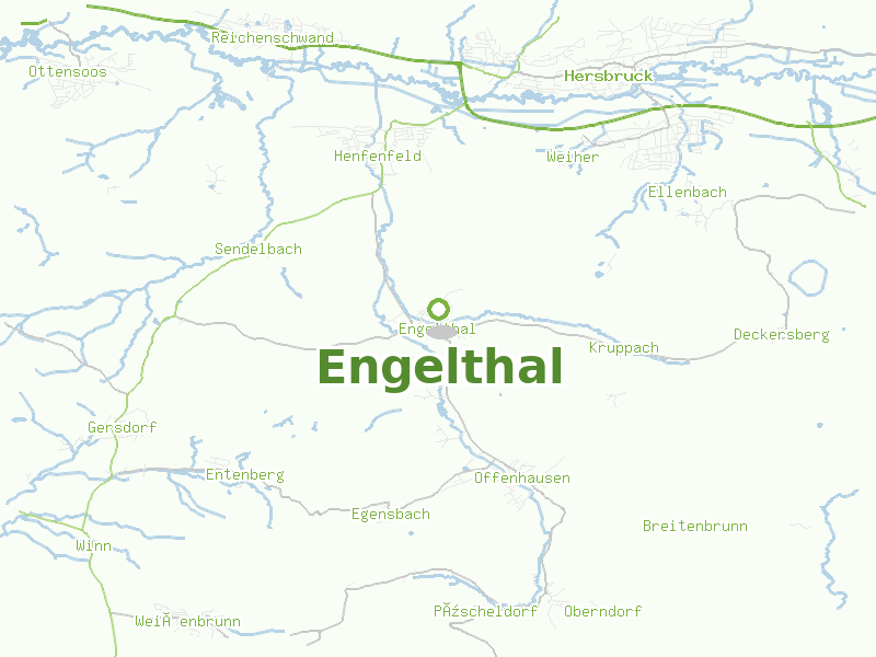 Karte von Engelthal