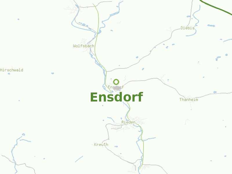 Karte von Ensdorf
