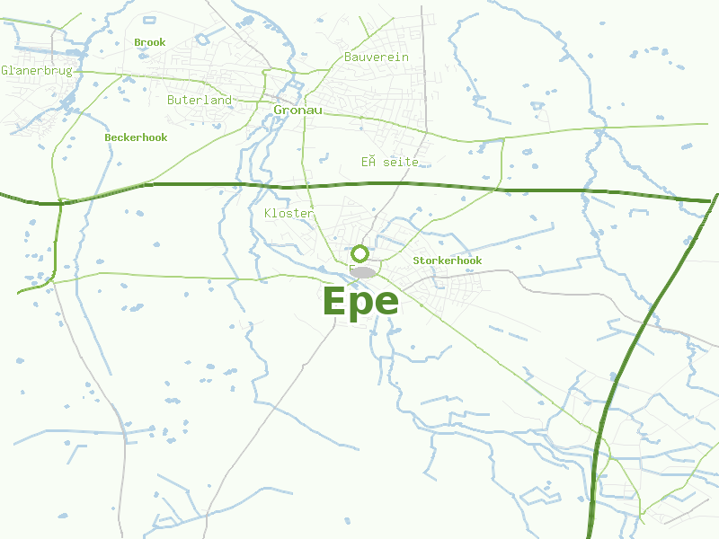 Karte von Epe