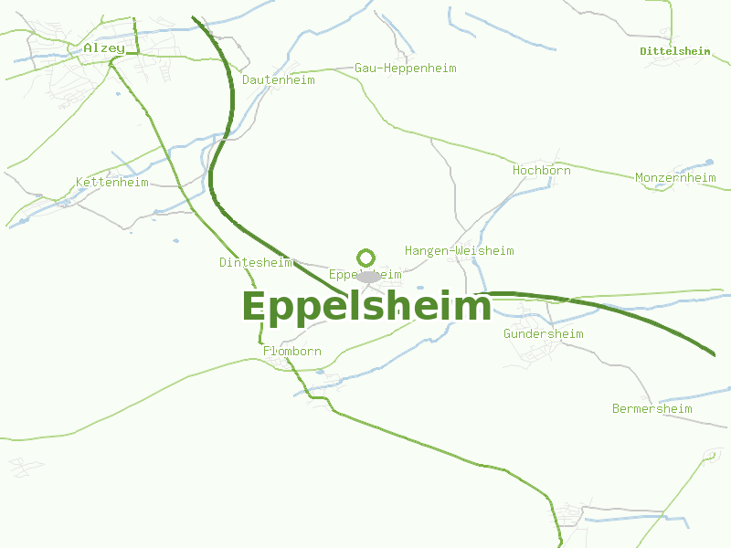 Karte von Eppelsheim