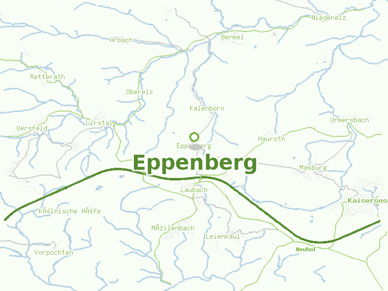 Karte von Eppenberg